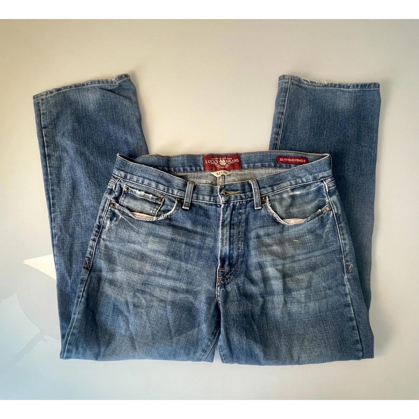 Lucky Brand 341 Vintage Straight Jeans Men 3230